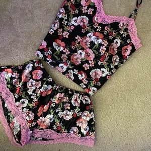 floral jammie set